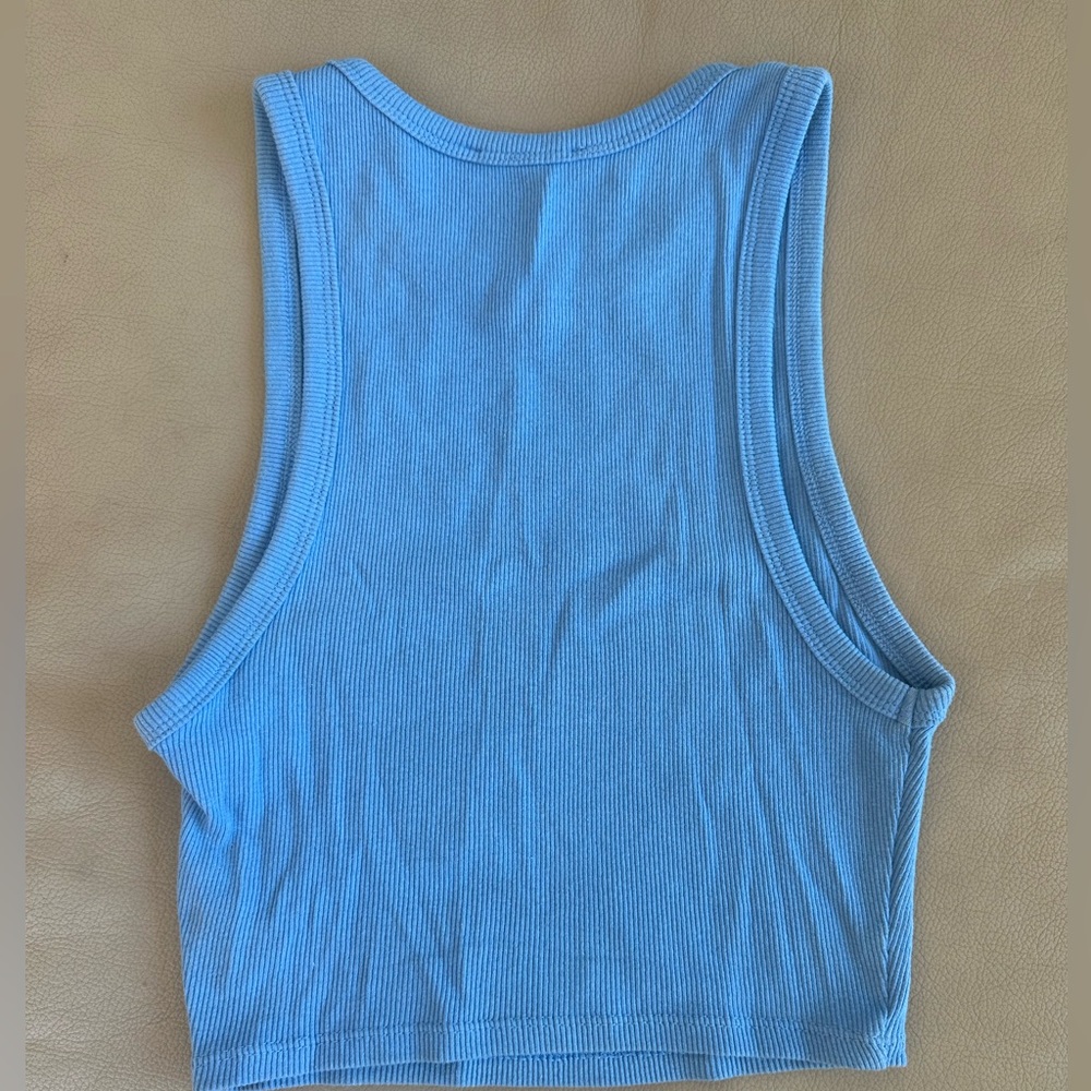 Blue Zara Tank Top - Picture 2 of 3